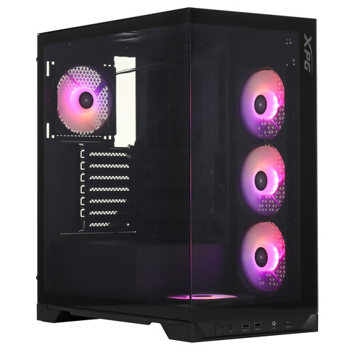 Купить Корпус ADATA XPG INVADER X BTF [INVADERXBTFMT-BKCWW] черный в интернет-магазине DNS. Характеристики, цена ADATA XPG INVADER X BTF | 5608061.