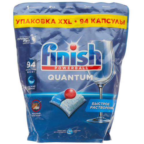 Купить Средство для ПММ Finish Quantum в интернет-магазине DNS. Характеристики, цена Finish Quantum | 9293439.