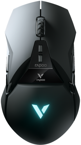 Купить Мышь беспроводная/проводная RAPOO VT950  черный в интернет-магазине DNS. Характеристики, цена RAPOO VT950 | 9186228.