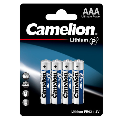 Купить Батарейка Camelion Lithium P7 AAA (LR03/FR03) в интернет-магазине DNS. Характеристики, цена Camelion Lithium P7 | 9342494.