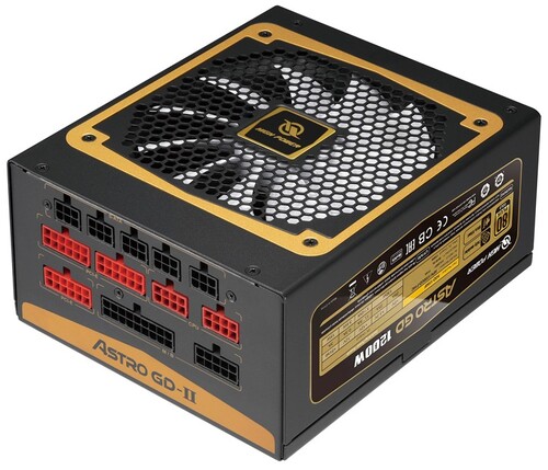 Купить Блок питания High Power AstroGOLD-II AGD-1200F II [HPV-1200GD-F14C] черный в интернет-магазине DNS. Характеристики, цена High Power AstroGOLD-II AGD-1200F II | 9920271.