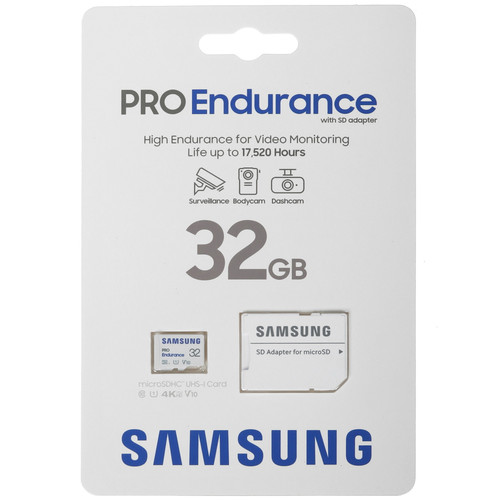 Купить Карта памяти Samsung PRO Endurance microSDHC 32 ГБ [MB-MJ32KA/UE] в интернет-магазине DNS. Характеристики, цена  | 5463513.