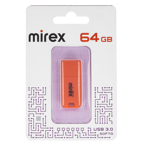 Купить Память USB Flash 64 ГБ Mirex Softa [13600-FM3SOR64] в интернет-магазине DNS. Характеристики, цена Mirex Softa | 5481950.