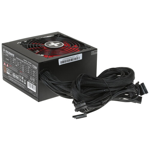 Купить Блок питания Xilence Gaming series XN235 750W [XP750R10] черный в интернет-магазине DNS. Характеристики, цена Xilence Gaming series XN235 750W | 1385014.
