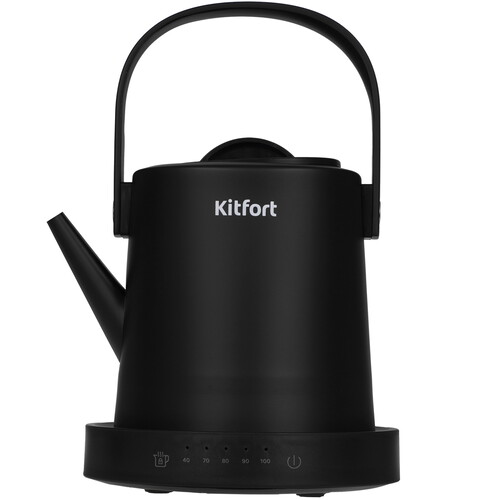 Купить Электрочайник Kitfort КТ-6754 черный в интернет-магазине DNS. Характеристики, цена Kitfort КТ-6754 | 9285135.