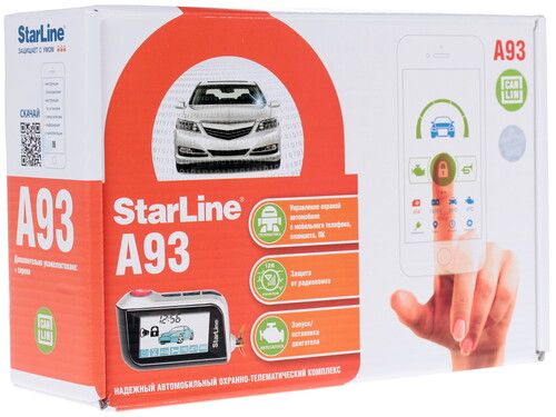 Купить Автосигнализация StarLine A93 v2 CAN+2LIN в интернет-магазине DNS. Характеристики, цена StarLine A93 v2 CAN+2LIN | 1044424.