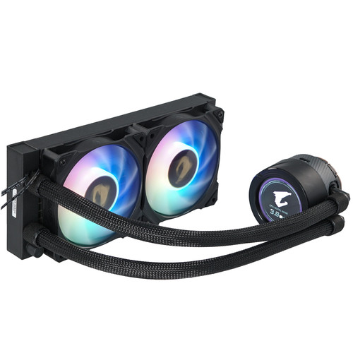 Купить Система охлаждения GIGABYTE GP-AORUS WATERFORCE X 240 черная в интернет-магазине DNS. Характеристики, цена GIGABYTE GP-AORUS WATERFORCE X 240 | 5412645.