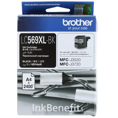 Купить Картридж Brother LC-569XLBK черный в интернет-магазине DNS. Характеристики, цена Brother LC-569XLBK | 7974871.