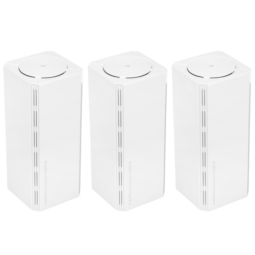 Купить MESH-комплект Xiaomi Mesh System AX3000 NE  (3-pack) в интернет-магазине DNS. Характеристики, цена Xiaomi Mesh System AX3000 NE  (3-pack) | 5472423.