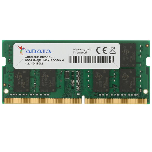 Купить Оперативная память SODIMM ADATA [AD4S320016G22-SGN] 16 ГБ в интернет-магазине DNS. Характеристики, цена ADATA | 5008498.