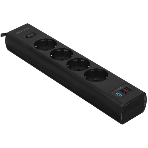 Купить Сетевой фильтр Philips CHP8246BA/51 черный в интернет-магазине DNS. Характеристики, цена Philips CHP8246BA/51 | 9158502.