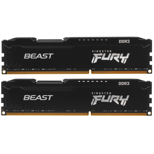 Купить Оперативная память Kingston FURY Beast Black [KF316C10BBK2/16] 16 ГБ в интернет-магазине DNS. Характеристики, цена Kingston FURY Beast Black | 5053556.