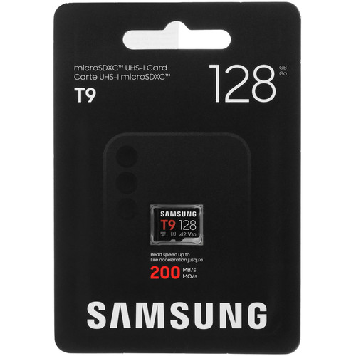 Купить Карта памяти Samsung T9 microSDXC 128 ГБ [MB-MH128T/WW] в интернет-магазине DNS. Характеристики, цена  | 5923497.