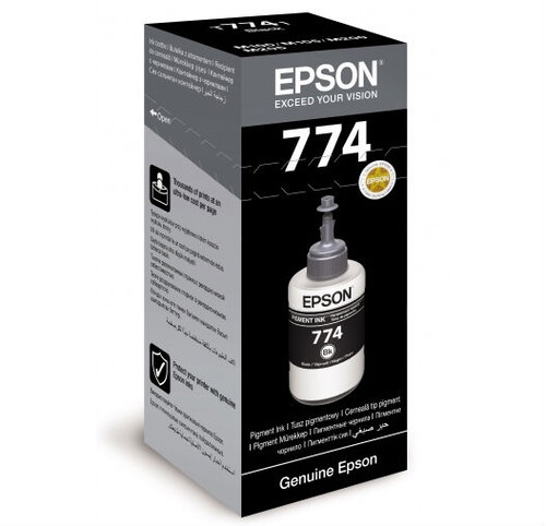 Купить Чернила пигментные Epson T7741 черный в интернет-магазине DNS. Характеристики, цена Epson T7741 | 0175098.