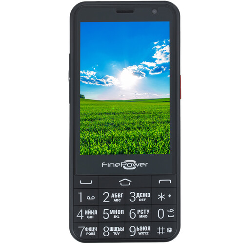Купить Смартфон FinePower F1 3.5" Black 4Gb 4x1.2GHz/512Mb/480x320/TN ...