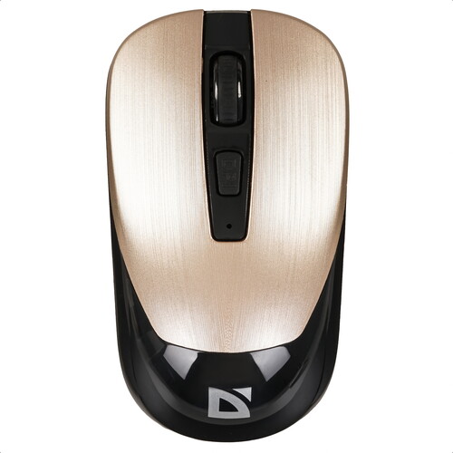 Купить Мышь беспроводная Defender Wave MM-995 [52994] золотистый в интернет-магазине DNS. Характеристики, цена Defender Wave MM-995 | 9040748.