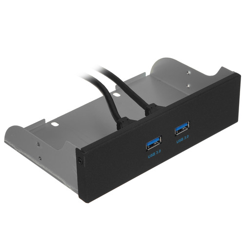 Купить Плата расширения Gembird FP5.25-USB3-2A в интернет-магазине DNS. Характеристики, цена Gembird FP5.25-USB3-2A | 5421033.