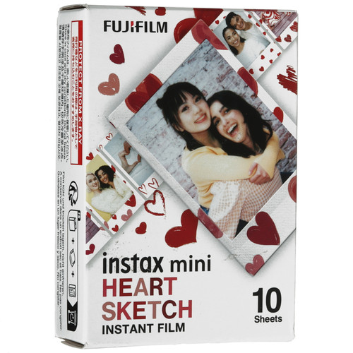 Купить Картридж для моментальной печати FujiFilm Instax Mini Heart Sketch в интернет-магазине DNS. Характеристики, цена FujiFilm Instax Mini Heart Sketch | 5621530.