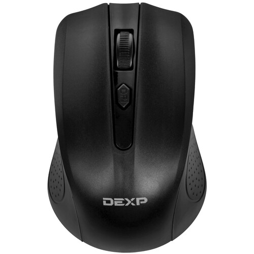 Купить Мышь беспроводная DEXP WM-4007BU  черный в интернет-магазине DNS. Характеристики, цена DEXP WM-4007BU | 1127328.