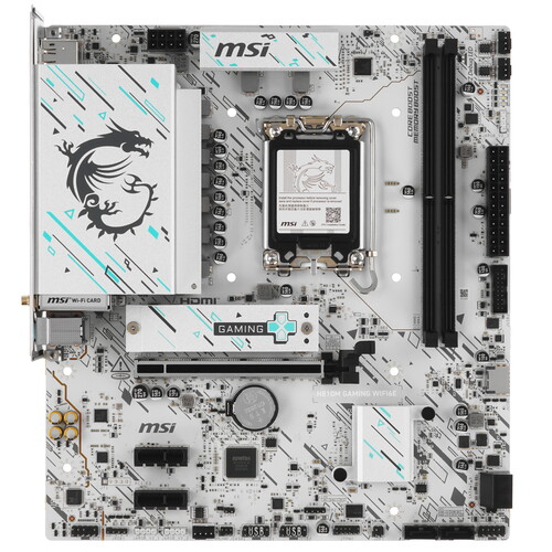 Купить Материнская плата MSI H810M GAMING WIFI6E в интернет-магазине DNS. Характеристики, цена MSI H810M GAMING WIFI6E | 5629997.