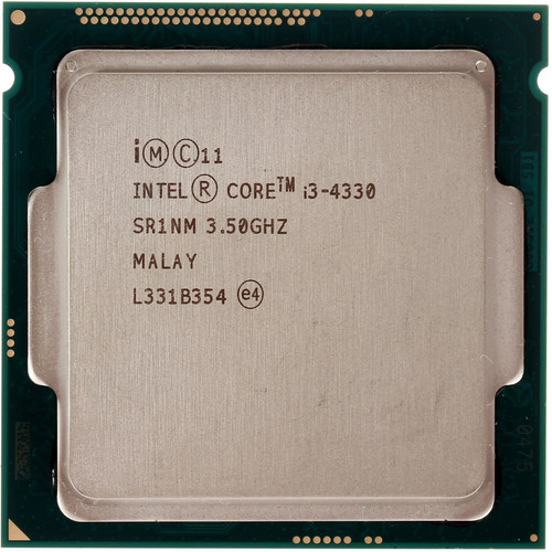 Купить Процессор Intel Core i3-4330 3.5GHz 4Mb 2xDDR3-1600 HDGraphics4600 TDP-54w  LGA1150  OEM в интернет-магазине DNS. Характеристики, цена  | 0169696.