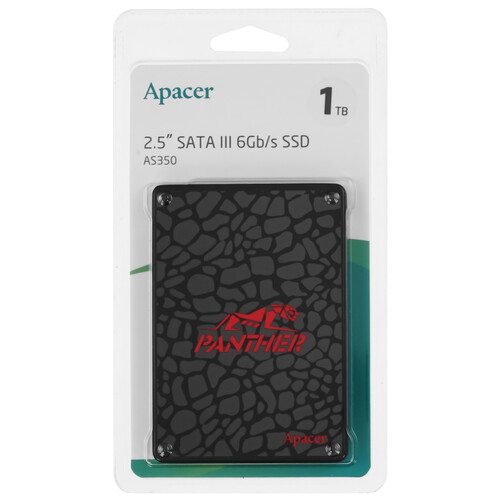 Купить 1000 ГБ 2.5" SATA накопитель Apacer AS350 PANTHER [AP1TBAS350-1] в интернет-магазине DNS. Характеристики, цена Apacer AS350 PANTHER | 5453673.