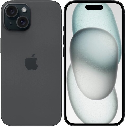 Купить 6.1" Смартфон Apple iPhone 15 256 ГБ черный в интернет-магазине DNS. Характеристики, цена Apple iPhone 15 | 9030697.