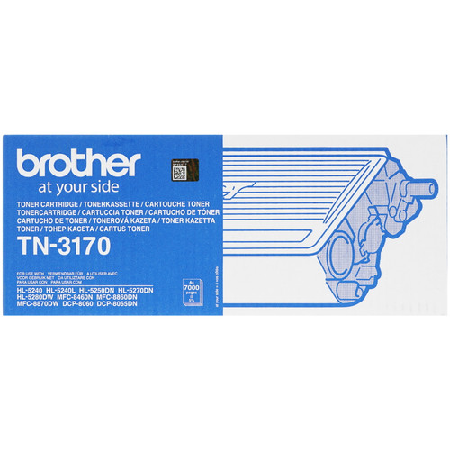 Купить Картридж лазерный Brother TN-3170 черный в интернет-магазине DNS. Характеристики, цена Brother TN-3170 | 0101054.