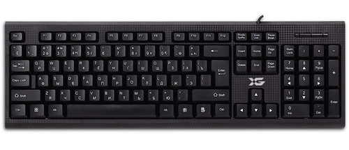 Купить Клавиатура  проводная X-Game XK-100UB цвет черный в интернет-магазине DNS. Характеристики, цена X-Game XK-100UB | 4900696.