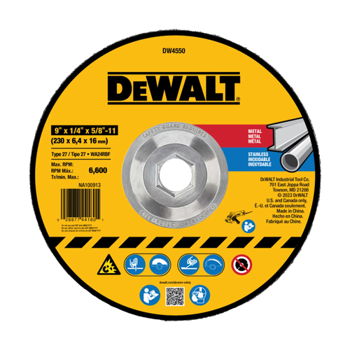 Купить Диск отрезной DeWalt DW4550 в интернет-магазине DNS. Характеристики, цена DeWalt DW4550 | 5937408.