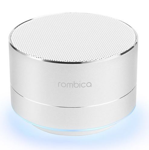 Купить Портативная колонка Rombica Mysound BT-03, серебристый в интернет-магазине DNS. Характеристики, цена Rombica Mysound BT-03 | 1112820.