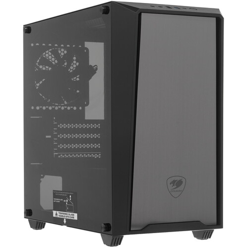 Купить Корпус Cougar MG130-G [385TM10.0002] черный в интернет-магазине DNS. Характеристики, цена Cougar MG130-G | 1610359.