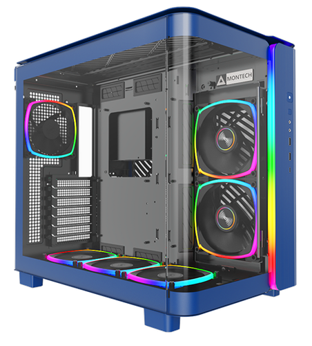 Купить Корпус MONTECH KING 95 PRO [Kibg 95 Pro Blue] синий в интернет-магазине DNS. Характеристики, цена MONTECH KING 95 PRO | 5432002.