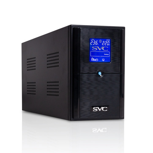 Купить ИБП SVC V-1200-L-LCD в интернет-магазине DNS. Характеристики, цена SVC V-1200-L-LCD | 9267607.