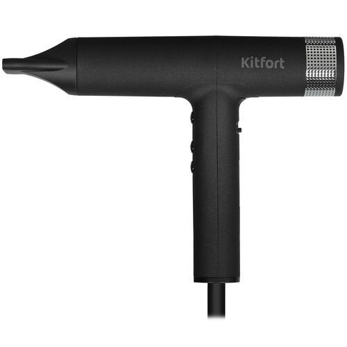 Купить Фен Kitfort KT-3239 черный/серебристый в интернет-магазине DNS. Характеристики, цена Kitfort KT-3239 | 9933242.