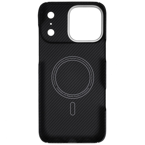 Купить Накладка  KEYRON Carbon для Apple iPhone 17 Pro Max черный в интернет-магазине DNS. Характеристики, цена KEYRON Carbon | 9365169.