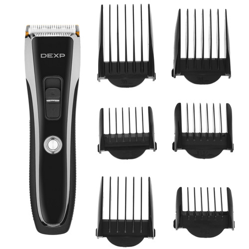 Купить Машинка для стрижки DEXP HC-0130FCPD черный/серебристый в интернет-магазине DNS. Характеристики, цена DEXP HC-0130FCPD | 1269549.