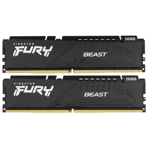 Купить Оперативная память Kingston Fury Beast Black AMD [KF560C36BBEK2-64] 64 ГБ в интернет-магазине DNS. Характеристики, цена Kingston Fury Beast Black AMD | 5093304.