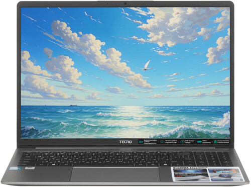 Купить 16" Ноутбук Tecno Megabook K16SAA серый в интернет-магазине DNS. Характеристики, цена Tecno Megabook K16SAA | 5632632.