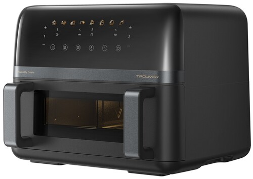 Купить Аэрогриль Trouver AirFryer FD20 Pro черный в интернет-магазине DNS. Характеристики, цена Trouver AirFryer FD20 Pro | 5616906.