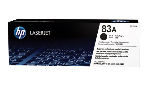 Купить Картридж HP 83A (CF283AD), Black, для HP LJ Pro M127fw/M127fn/M201dw/M201n (1500 стр.) в интернет-магазине DNS. Характеристики, цена  | 7949361.