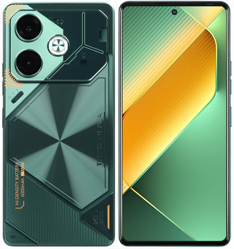 Купить 6.8" Смартфон Tecno POVA 6 256 ГБ зеленый в интернет-магазине DNS. Характеристики, цена Tecno POVA 6 | 5456322.