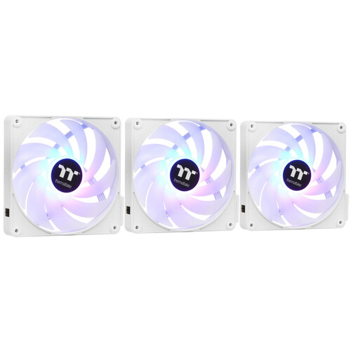 Купить Комплект вентиляторов Thermaltake CT140 EX ARGB Sync [CL-F191-PL14SW-A] белый в интернет-магазине DNS. Характеристики, цена Thermaltake CT140 EX ARGB Sync | 5462163.