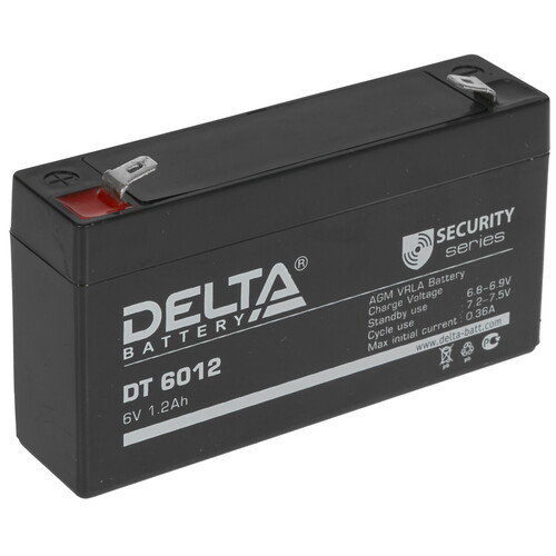 Купить Аккумуляторная батарея для ИБП Delta DT 6012 в интернет-магазине DNS. Характеристики, цена Delta DT 6012 | 5335389.