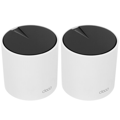 Купить MESH-комплект TP-Link Deco X55 (2-pack) в интернет-магазине DNS. Характеристики, цена TP-Link Deco X55 (2-pack) | 5096161.