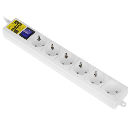 Купить Сетевой фильтр Power Cube (SPG5-B3M) [5+1 Розеток/3 м/13A/(Белый)] в интернет-магазине DNS. Характеристики, цена  | 5006939.