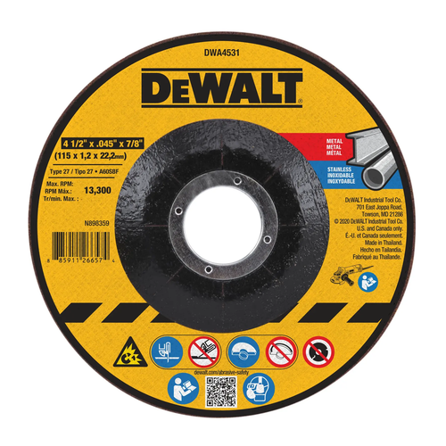 Купить Диск отрезной DeWalt DWA4531 в интернет-магазине DNS. Характеристики, цена DeWalt DWA4531 | 5939868.
