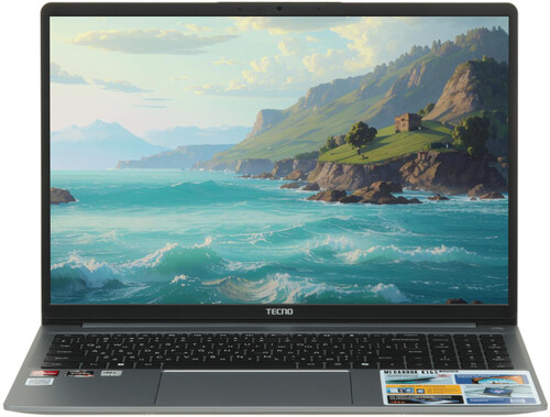 Купить 16" Ноутбук Tecno Megabook K16S серый в интернет-магазине DNS. Характеристики, цена Tecno Megabook K16S | 5618695.