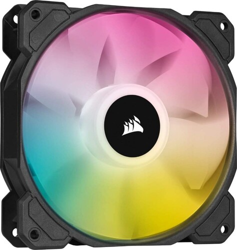 Купить Вентилятор Corsair iCUE SP120 RGB ELITE Performance [CO-9050108-WW] черный в интернет-магазине DNS. Характеристики, цена Corsair iCUE SP120 RGB ELITE Performance | 5610060.