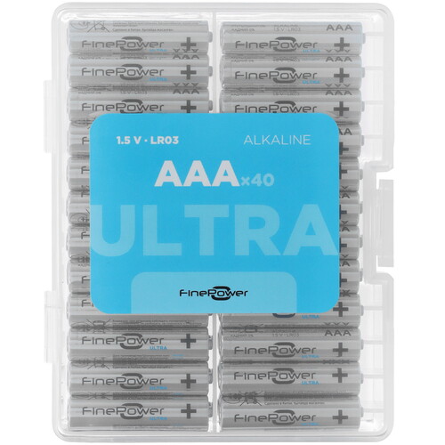 Купить Батарейка FinePower Ultra AAA (LR03/FR03) в интернет-магазине DNS. Характеристики, цена FinePower Ultra | 5080905.